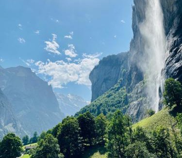 Lauterbrunnen Apartment | Breathtaking Waterfall Apartment nr 3