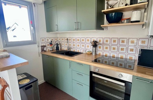 Luc-sur-Mer Apartment | Brèche Marais - Duplex on the seafront