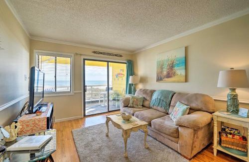 North Carolina Coast Apartment | Breezy Beach Retreat with 180-Degree Ocean Views!