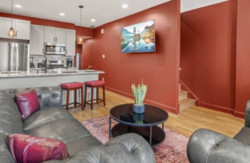 North Philadelphia West Apartment | Brewerytown Upper-Level Apartment | W/D | Fast Wi-Fi | Self Check-In