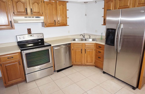 Urbandale House | Brick 3 BR Ranch Duplex with Option to Rent Entire 7 BR Home with Pool
