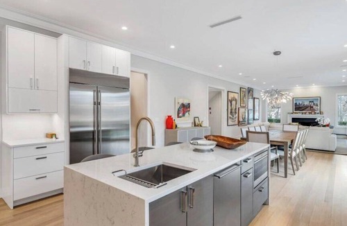 Bridgehampton House | Bridgehampton private home, spacious modern design with pool, media & game.