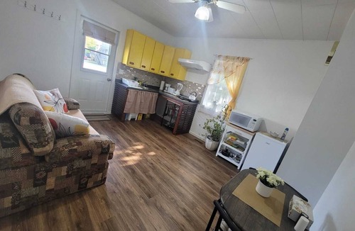 Edmundston Apartment | Bright 1 bedroom apartment close to highway, wifi, netflix, prime, free parking