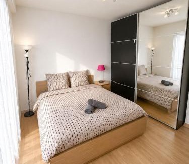 Petit-Colombes Apartment | Bright 2-bedroom apartment with balcony, ideal for a stay in Paris