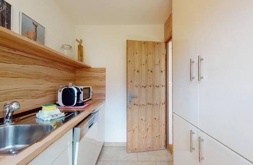 Surlej Apartment | Bright 2-room apartment approx 45m on the first floor (second mezzanine), in a q