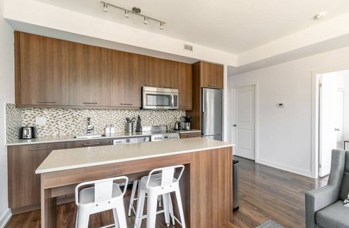 St. Lawrence Apartment | Bright 2BR Condo with Amazing View and Parking!