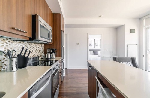 St. Lawrence Apartment | Bright 2BR Condo with Amazing View and Parking!