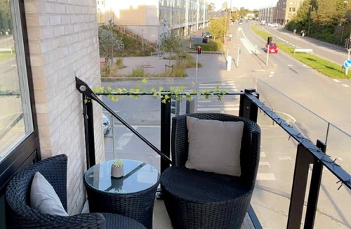 Abyhøj Condo | Bright 3-Room Apartment with Balcony