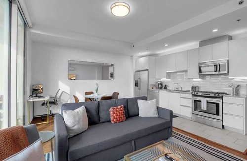 Downtown Tulsa Apartment | Bright & Airy 1BD in Tulsa with Onsite Gym