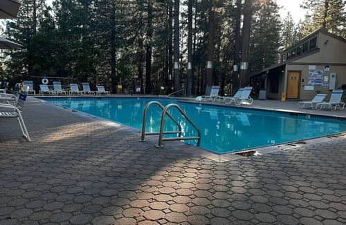 Kings Beach House | Bright and cozy end unit condo in quiet complex. Pool, courts and near Beach.