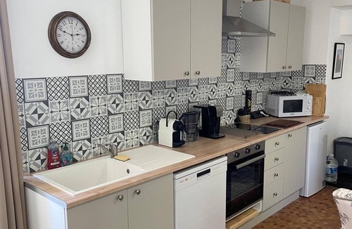 Badefols-d'Ans Apartment | Bright and cozy open-plan studio combining rustic charm with modern comfort.