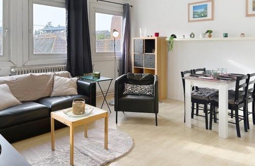 Marcq-en-Baroeul Apartment | Bright apartment 10 min from Lille 4 people