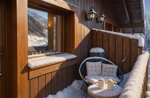 Les Houches Apartment | Bright apt facing the Mont Blanc chain