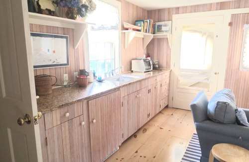 Siasconset House | Bright cheery year-around house and cottage with quiet, private garden!