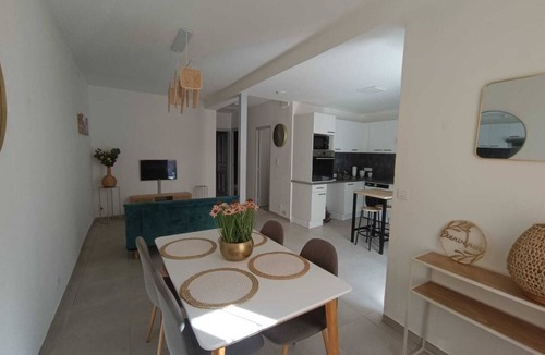 Salses-le-Chateau Apartment | Bright cocoon with private courtyard