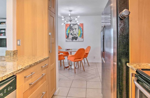 Tahquitz River Estates Condo | Bright Condo: Walk to DT, Art Museum & Trails