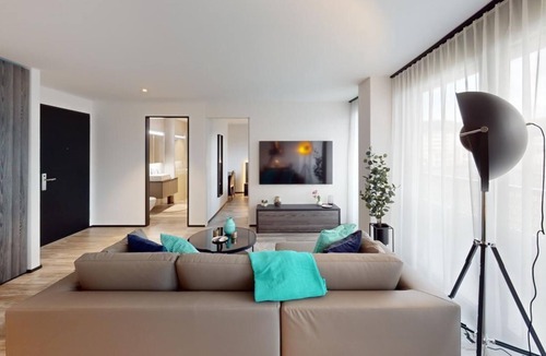 Uster District Apartment | Bright & Contemporary 1 Bed Apartments with Terrace! Block E, Sonnentalstrasse