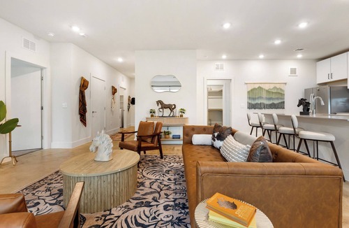 Austin Apartment | Bright Corner 2BR Retreat w/Pool & Open Living