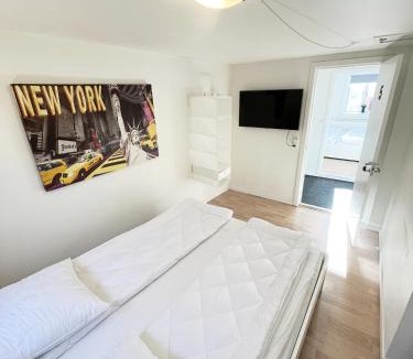 Aalborg Municipality Apartment | Bright Double Room 5 Free Parking