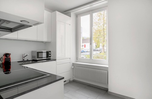 Horgen District Apartment | Bright Horgen 2.5 Room w/Storage, 3 min to Market, by Blueground