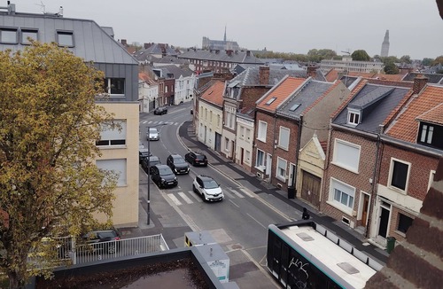 Saint-Honore - Jeanne d'Arc Apartment | Bright loft with cathedral view - Unique design & ambiance Le hublot d'Amiens