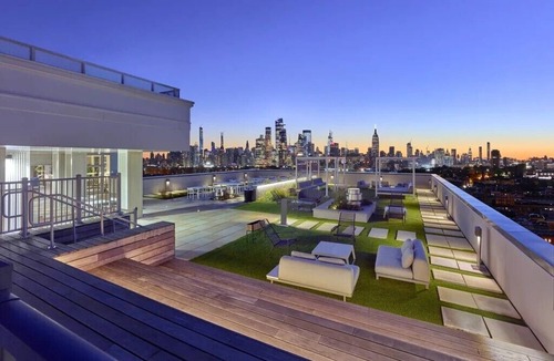 Hoboken Apartment | Bright Modern Stay Near NYC Work Friendly