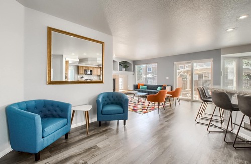 Green Valley Ranch House | Bright&Open, Lrg home @DIA w/Pool Table & Firepit