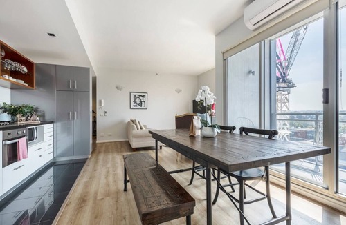 Coburg Apartment | Bright Open Plan Living with Stunning City Views