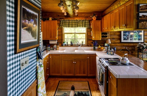 Lopez Island House | Bright, Rustic Cabin with Breathtaking Bay & Mountain Views