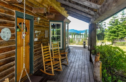 Lopez Island House | Bright, Rustic Cabin with Breathtaking Bay & Mountain Views