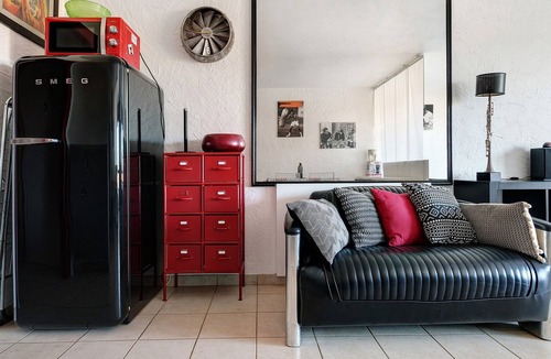 Saint-Michel-Chef-Chef Apartment | Bright Studio "Les Dunes" with Lovely Sea View