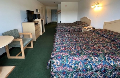 Red Bud Apartment | Bright Single King Suite in the Heart of Red Bud!