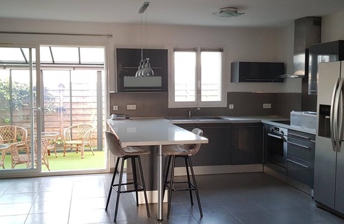 La Palme House | Bright single-storey villa with garage 5 minutes from the sea