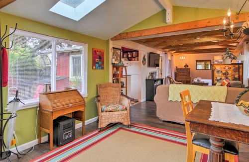 Snohomish Apartment | Bright Snohomish Studio Steps to Centennial Trail!