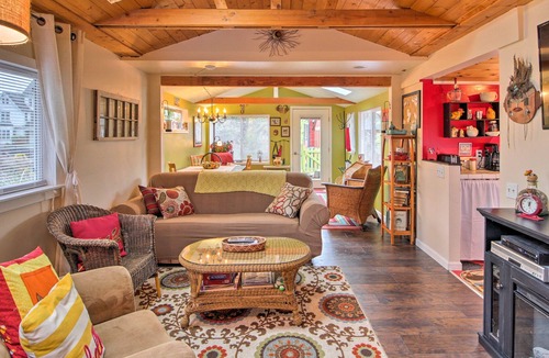 Snohomish Apartment | Bright Snohomish Studio Steps to Centennial Trail!