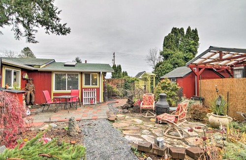 Snohomish Apartment | Bright Snohomish Studio Steps to Centennial Trail!