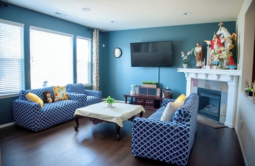 Kent House | BRIGHT & SPACIOUS MODERN HOUSE WITH GORGEOUS LANDSCAPE + ACnSEATTLE-KENT