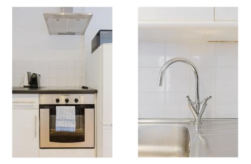 Parsons Green and Walham Apartment | Bright Studio Flat with Private Patio Fulham