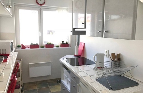 Hendaye Apartment | Bright studio steps from Hendaye beach