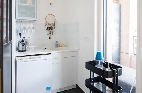 Batignolles Apartment | BRIGHT studio with BALCONY in the heart of PARIS