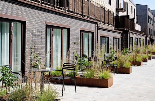 Amager Apartment | Bright studio with terrace, perfect for two