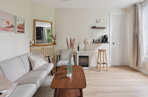 Saint-Ouen Apartment | Bright T2 luxury in St-Ouen, near Paris