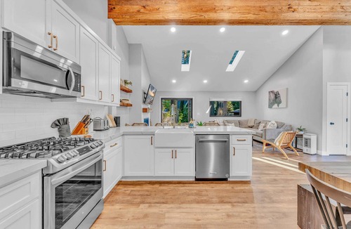 Comstock Acres House | Bright Tahoe Home w/Private Backyard, Near Beach