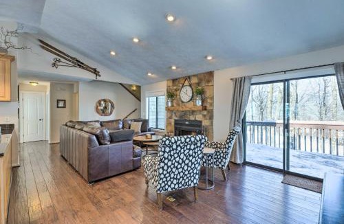 Chestnut Springs House | Bright Wintergreen Resort Home; Deck & Grill!