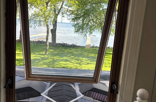 Fox Crossing Cottage | Brighton Beach Cottage on Lake Winnebago. Sandy bottom of the lake!
