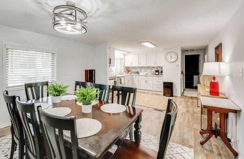 Kirby House | Bring Your Boat: Family Home Steps to Lake Greeson