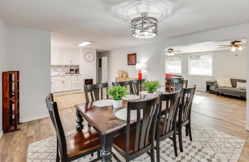 Kirby House | Bring Your Boat: Family Home Steps to Lake Greeson