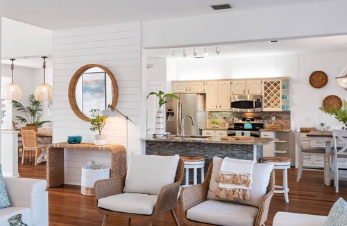 Palm Harbor House | Bring Your Boat Heated Pool spa Dock Beach