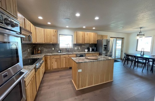 Sheridan House | Bring your snow mobile's for all of the Big Horn Mountain adventure!