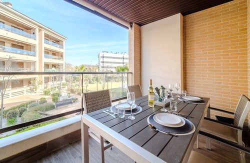 Platja de l'Arenal Apartment | Brisas del Arenal Apartment Javea, Terrace, AC and Pool
